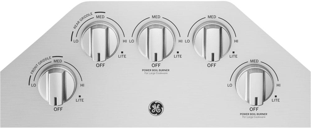 GE - 36 Inch Gas Cooktop in Stainless - JGP5036SLSS