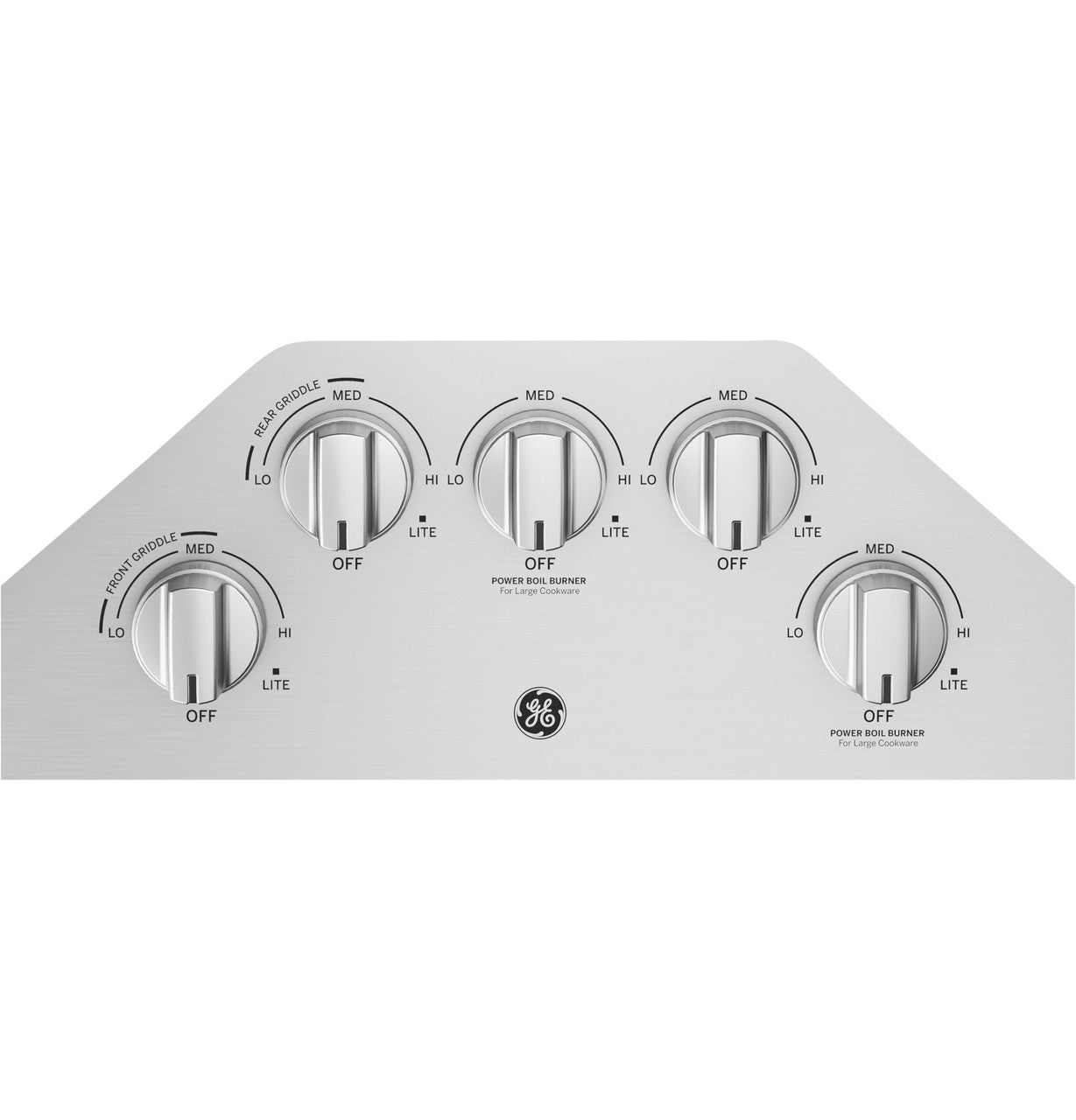 GE - 36 Inch Gas Cooktop in Stainless - JGP5036SLSS
