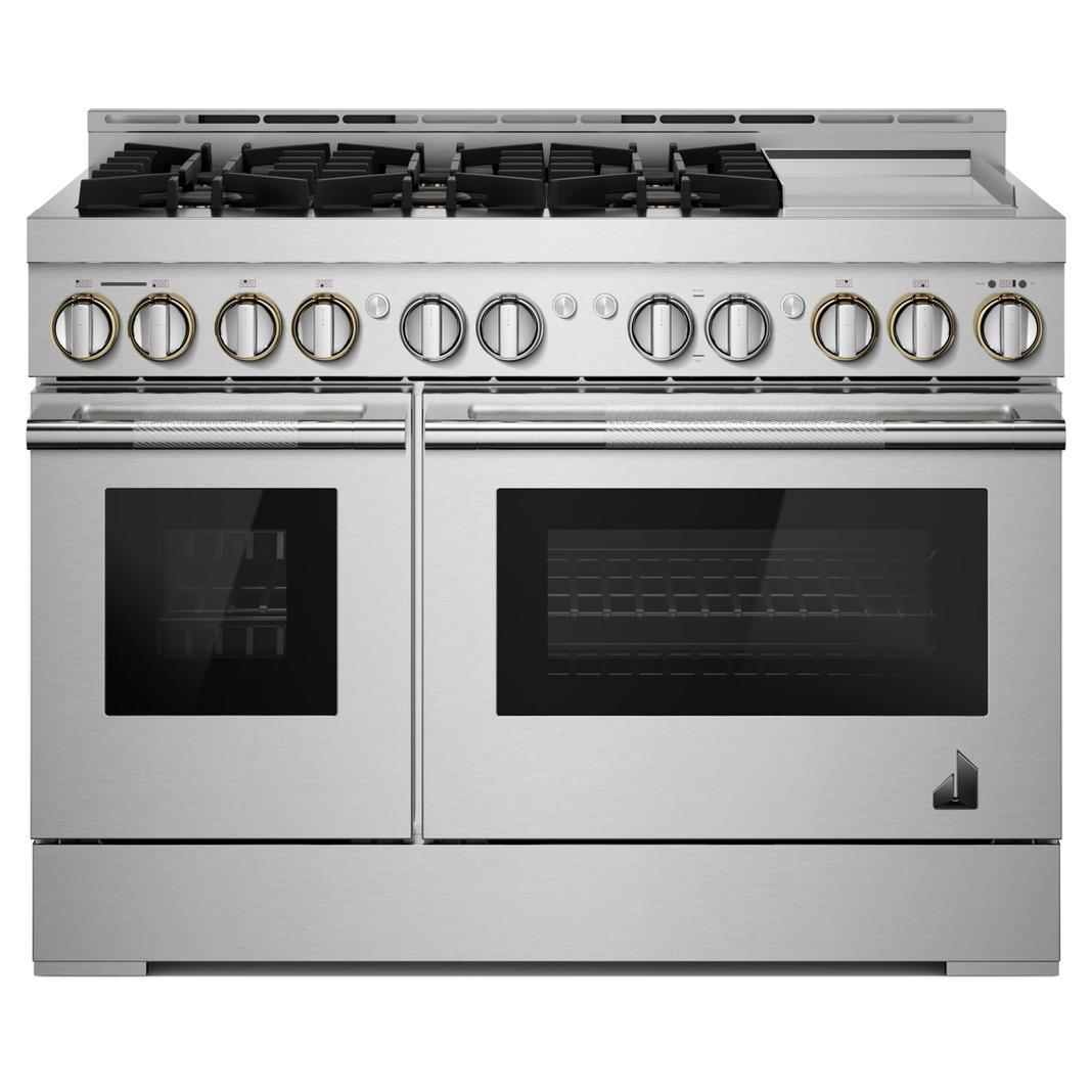 JennAir - 6.3 cu. ft Gas Range in Stainless (Open Box) - JGRP548HL
