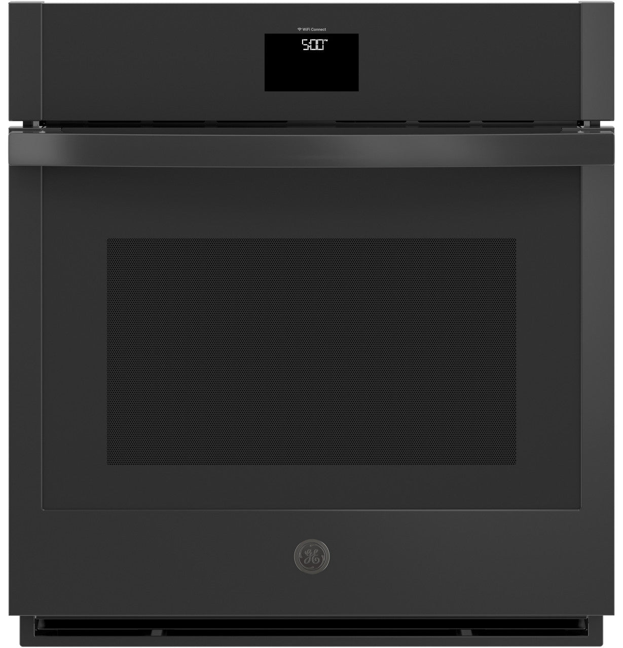 GE - 4.3 cu. ft Single Wall Oven in Black - JKS5000DVBB