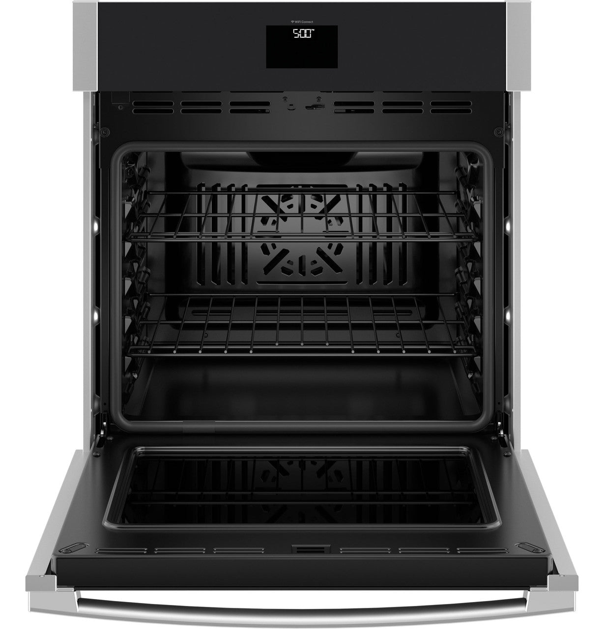 GE - 4.3 cu. ft Single Wall Oven in Stainless - JKS5000SVSS