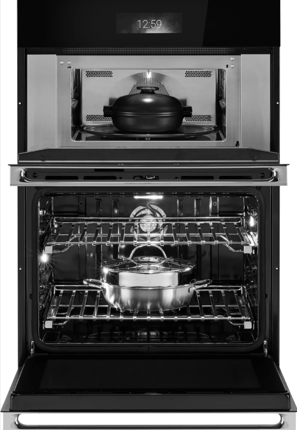 JennAir - 6.4 cu. ft Double Wall Oven in Black Stainless - JOECC730RM