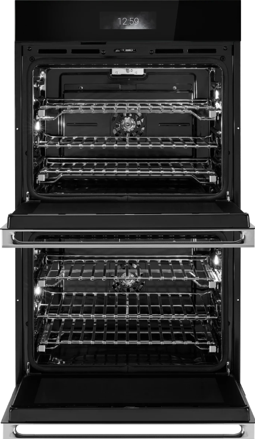 JennAir - 10 cu. ft Double Wall Oven in Black Stainless - JOEDC530RM