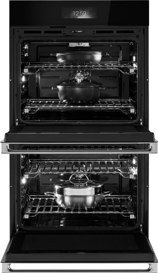 JennAir - 10 cu. ft Double Wall Oven in Black Stainless - JOEDC530RM