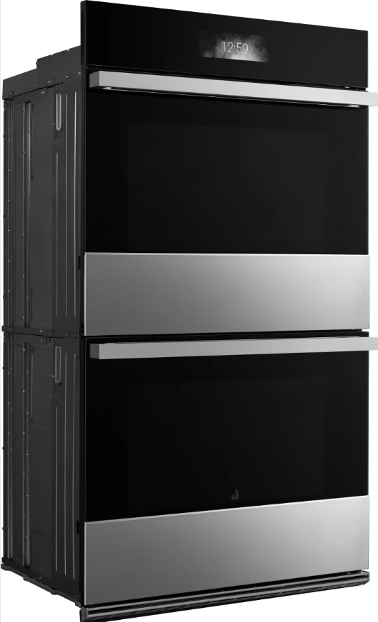 JennAir - 10 cu. ft Double Wall Oven in Black Stainless - JOEDC730RM