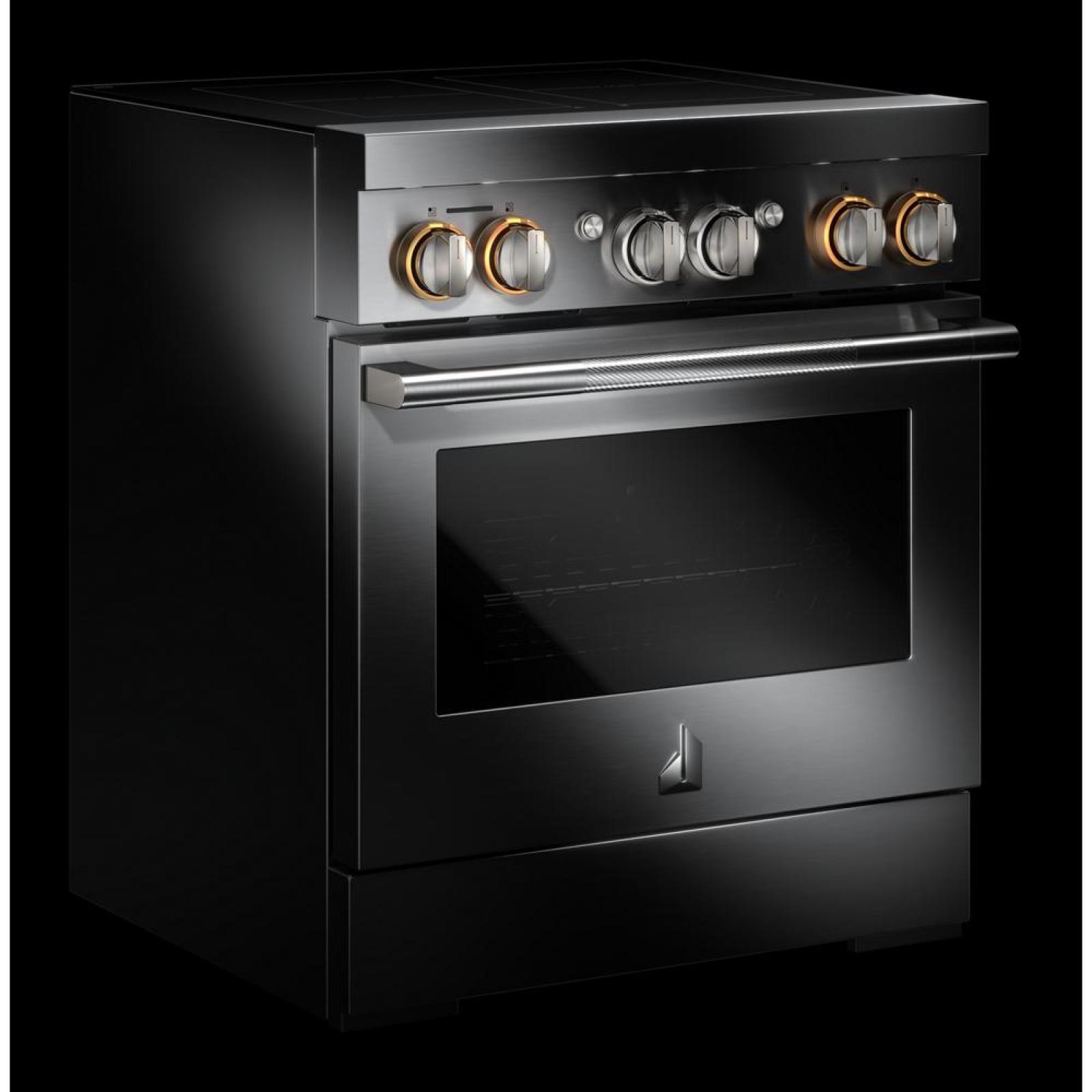 JennAir - 4.1 cu. ft Induction Range in Stainless - JPIFC730RL