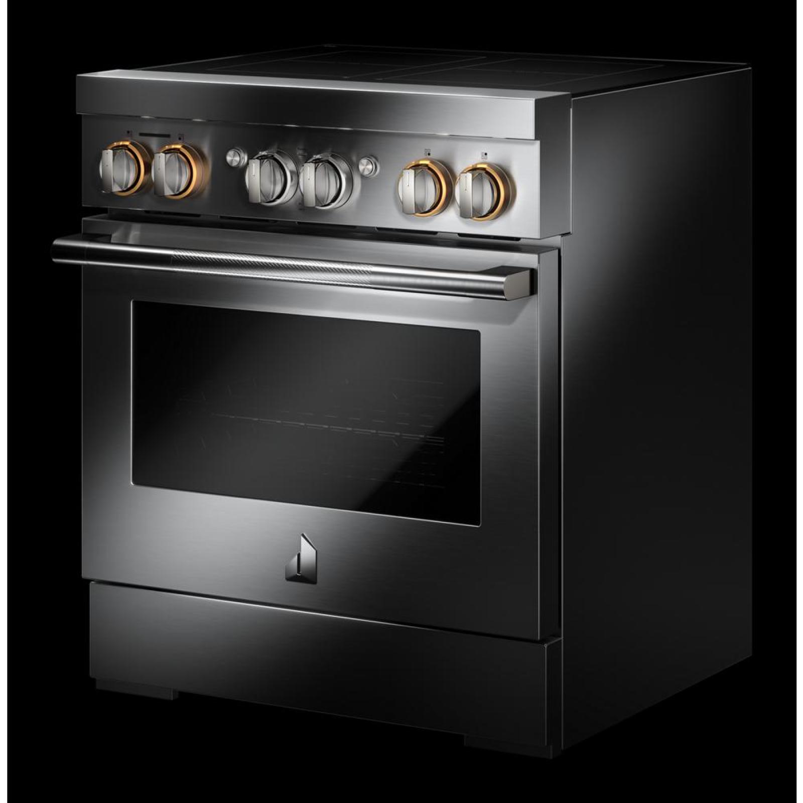 JennAir - 4.1 cu. ft Induction Range in Stainless - JPIFC730RL