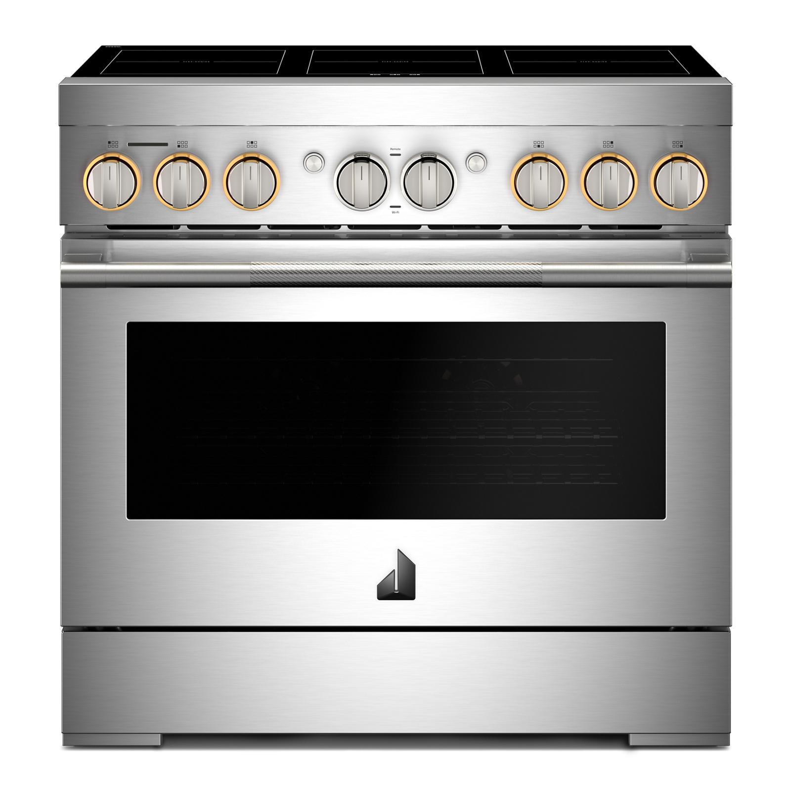 JennAir - 5.1 cu. ft Induction Range in Stainless - JPIFC736RL