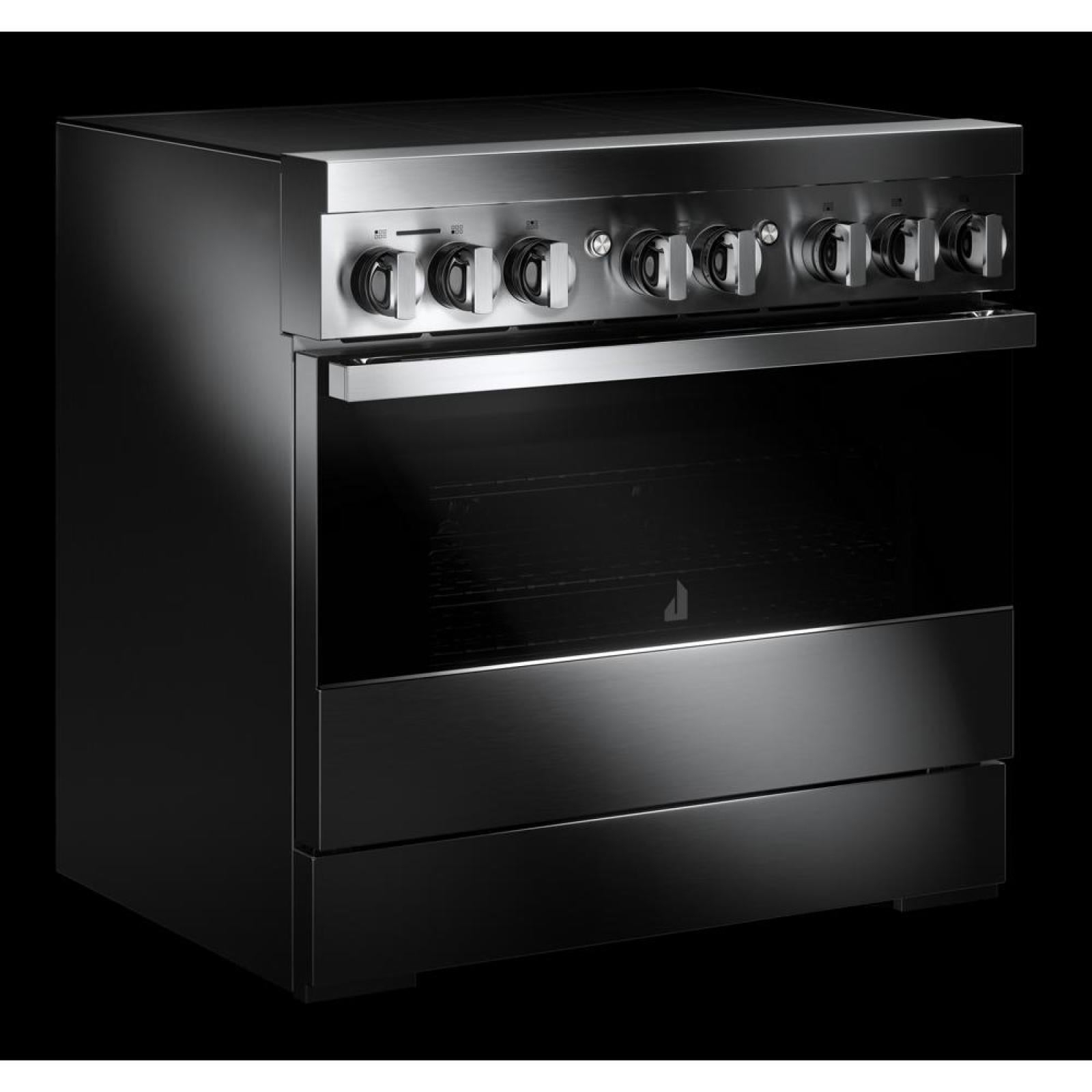 JennAir - 5.1 cu. ft Induction Range in Stainless - JPIFC736RM