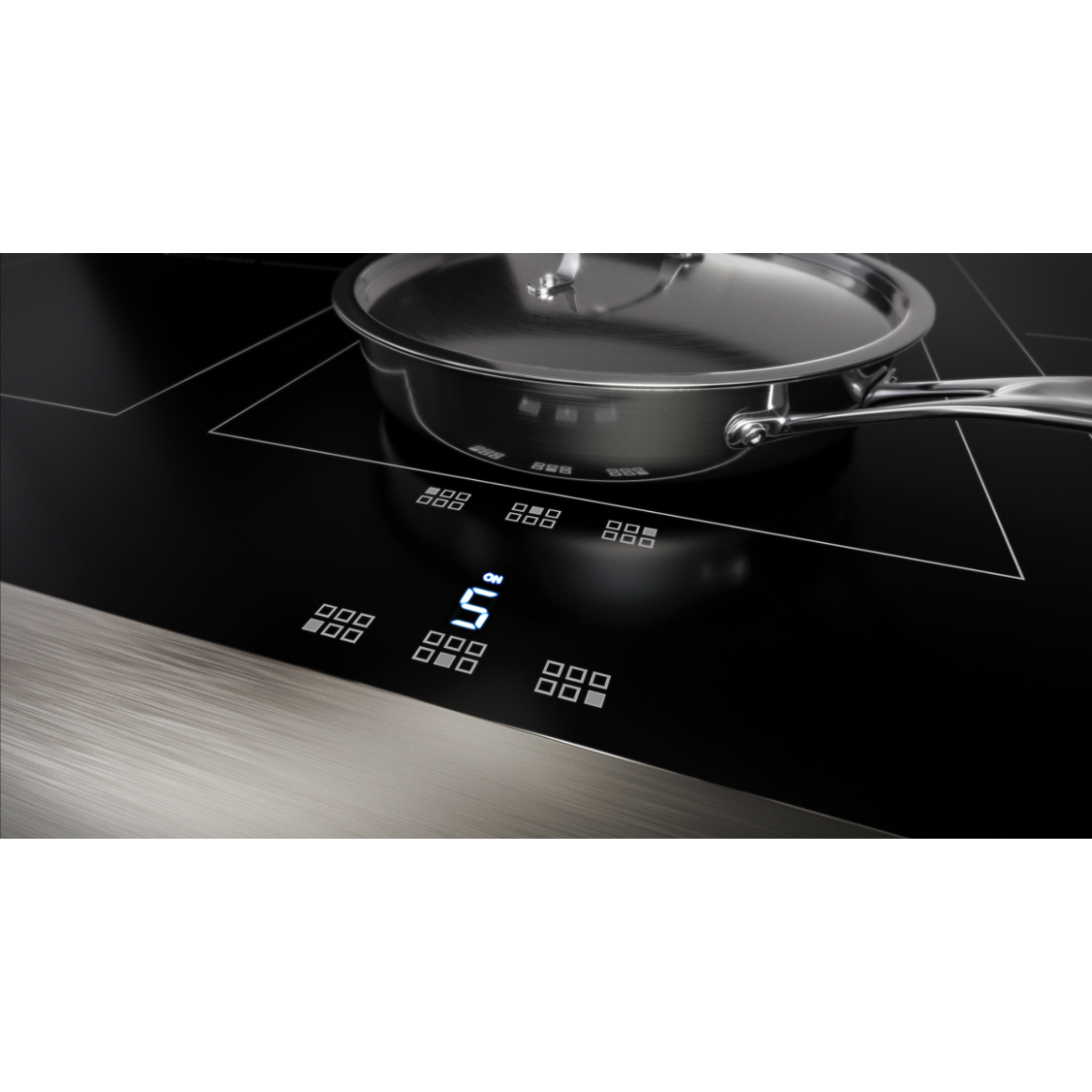JennAir - 6.3 cu. ft Induction Range in Stainless - JPIGC748RL