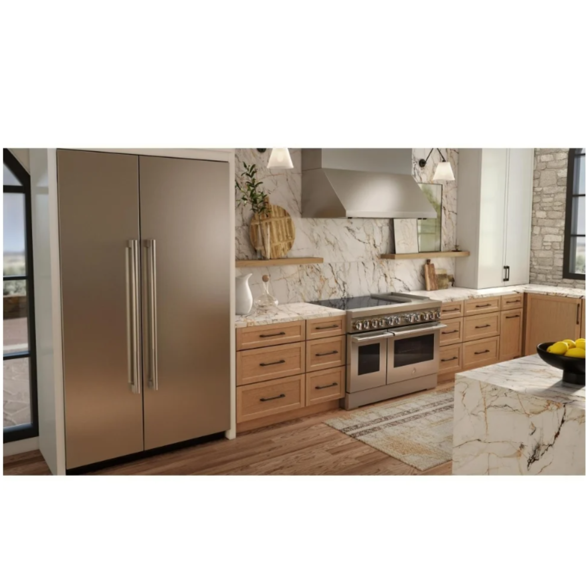 JennAir - 6.3 cu. ft Induction Range in Stainless - JPIGC748RL