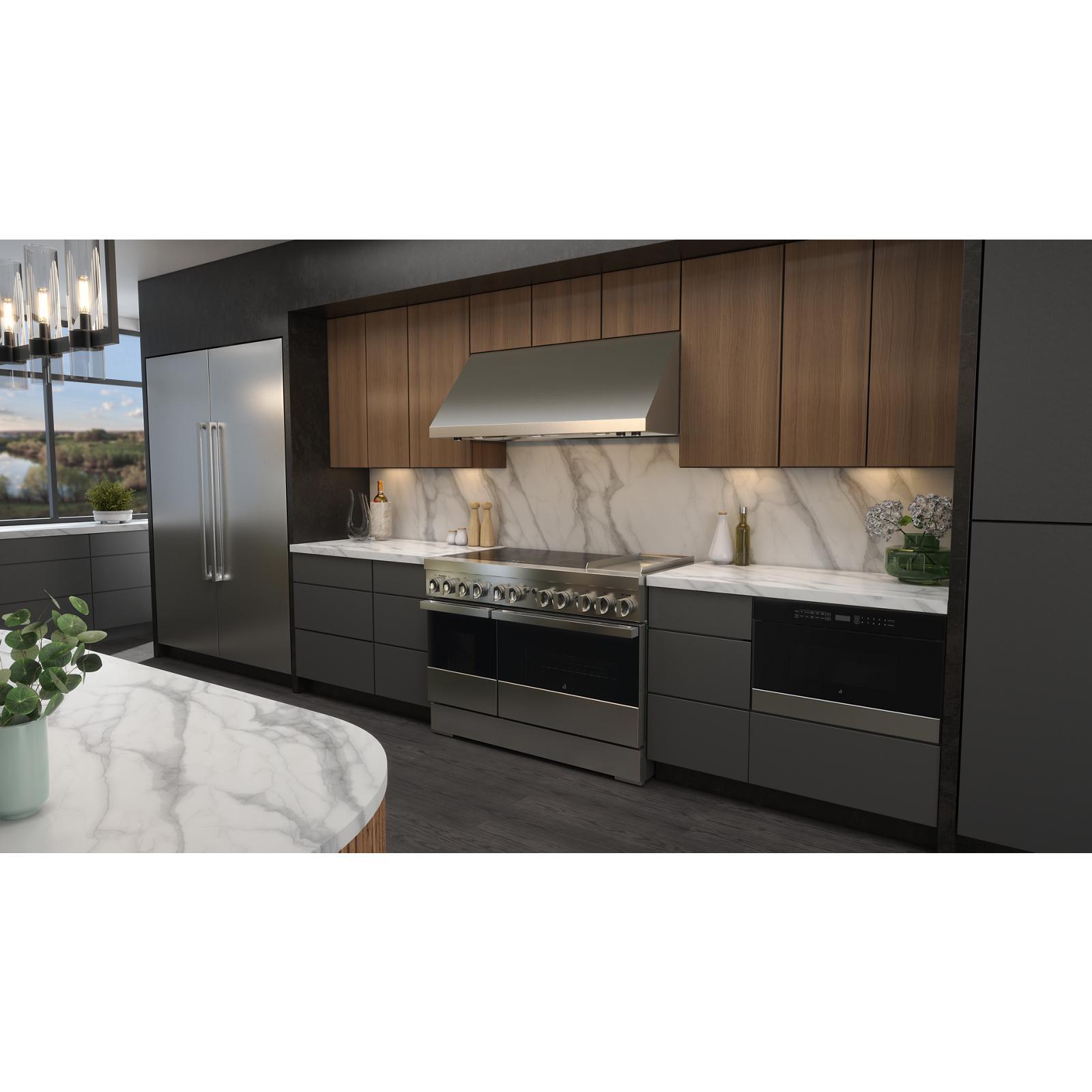 JennAir - 6.3 cu. ft Induction Range in Stainless - JPIGC748RM