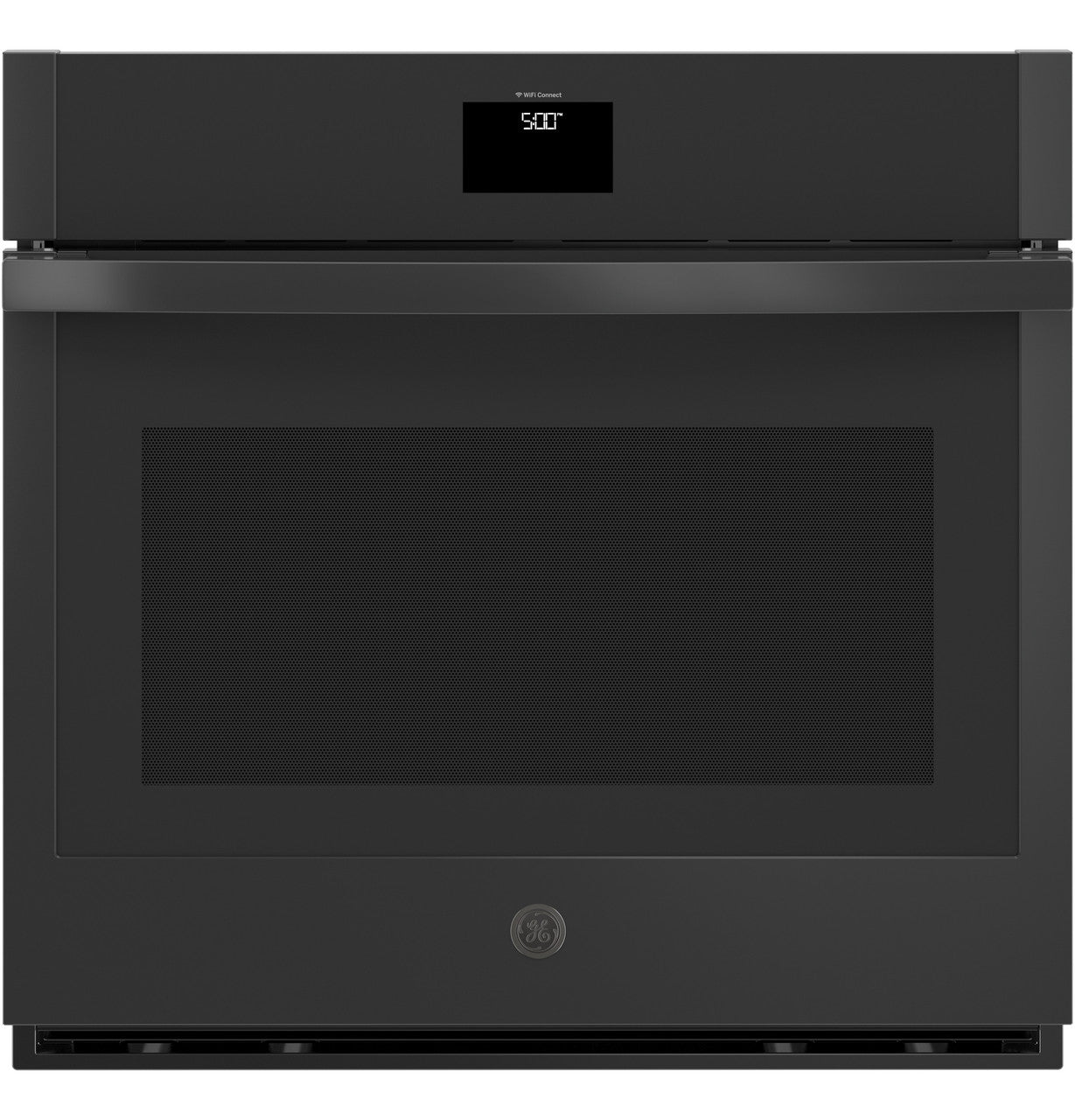 GE - 5 cu. ft Single Wall Oven in Black - JTS5000DVBB