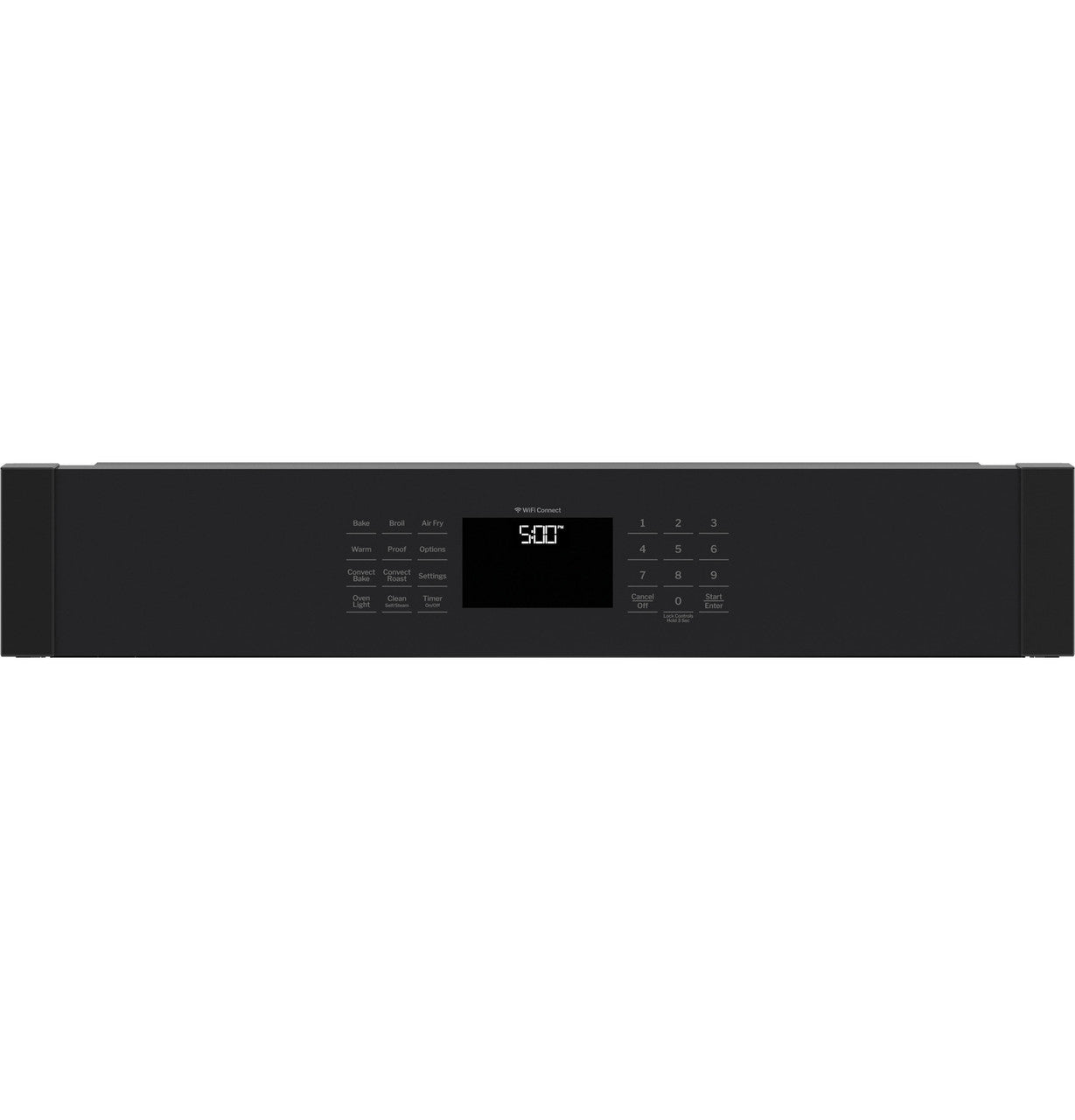 GE - 5 cu. ft Single Wall Oven in Black - JTS5000DVBB