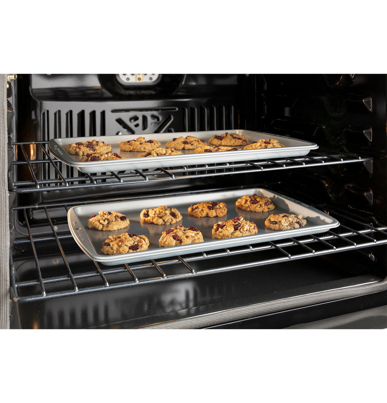 GE - 5 cu. ft Single Wall Oven in Grey - JTS5000EVES