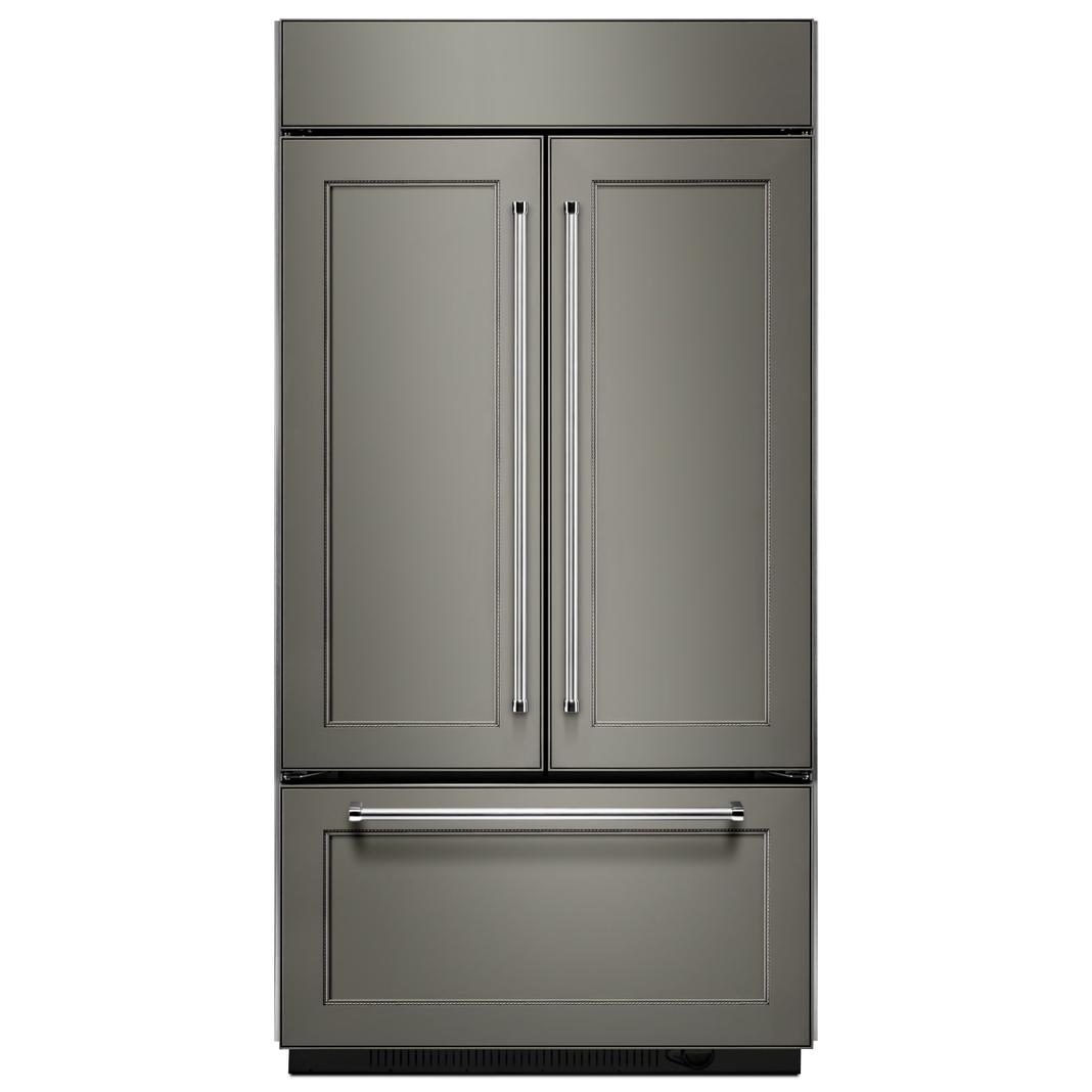 KitchenAid - 42.25 Inch 24 cu. ft French Door Refrigerator in Panel Ready - KBFN502EPA