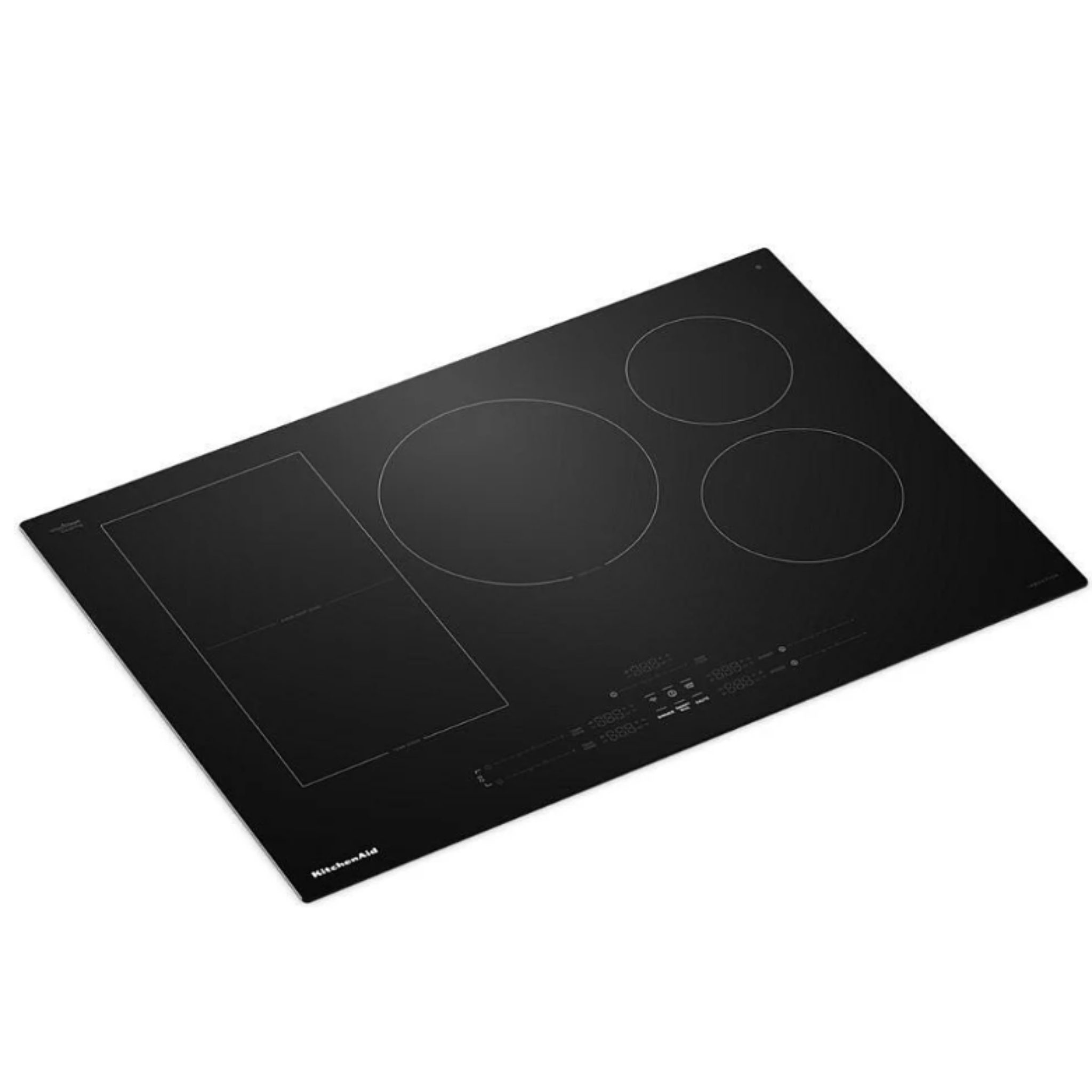 KitchenAid - 30 Inch Induction Cooktop in Black - KCIT730SBL