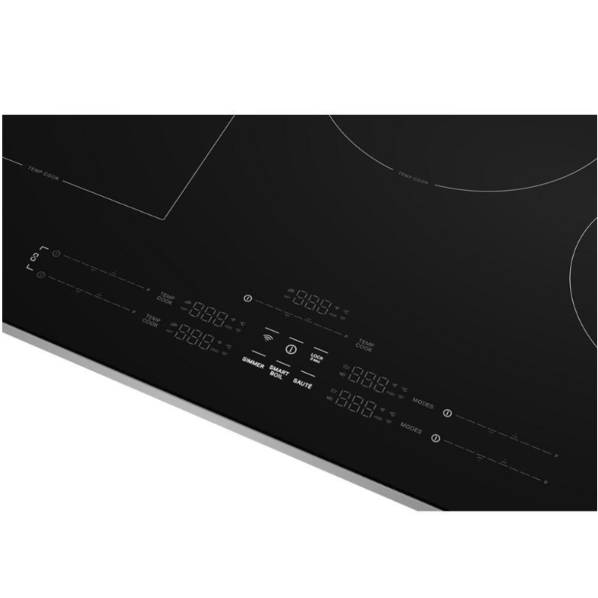 KitchenAid - 30 Inch Induction Cooktop in Black - KCIT730SBL