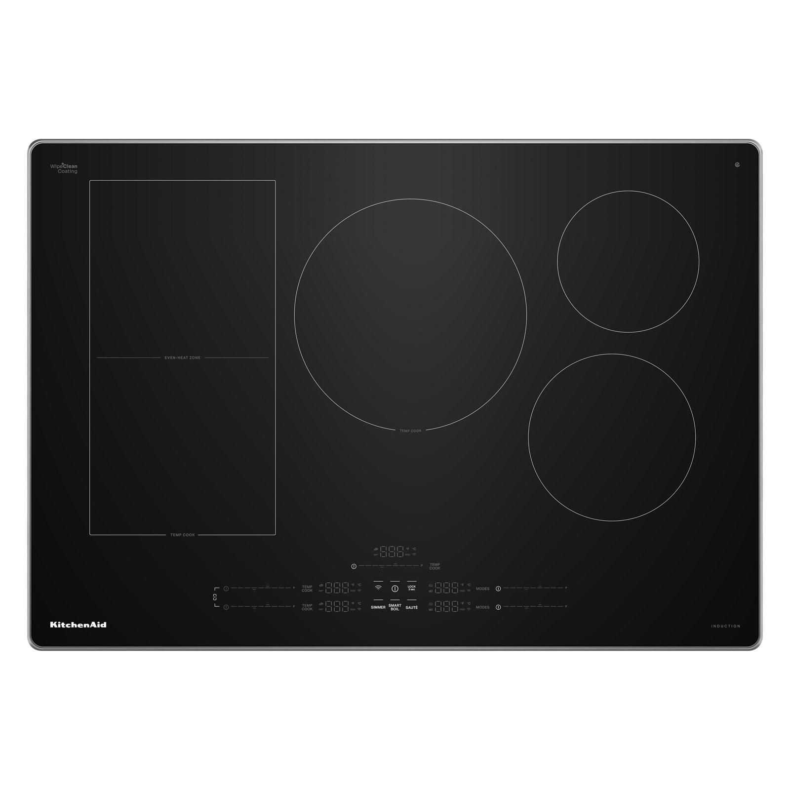 KitchenAid - 36 Inch Induction Cooktop in Stainless - KCIT736SSS