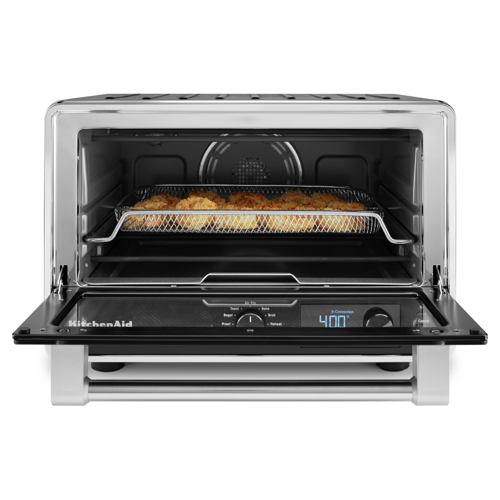 KitchenAid - Digital Countertop Oven with Air Fry in Black - KCO124BM