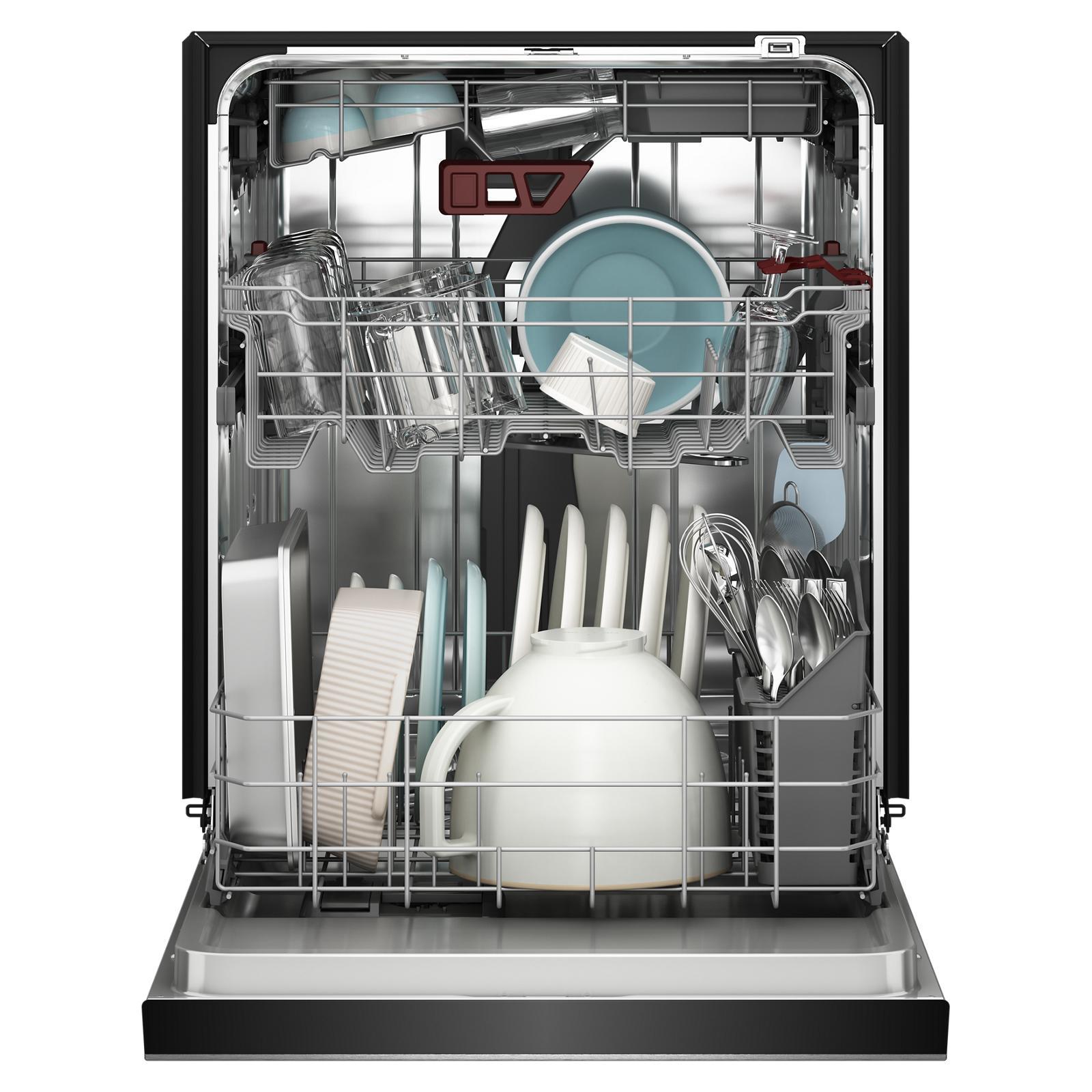 KitchenAid - 41 dBA Built In Dishwasher in Black - KDFS324SBE
