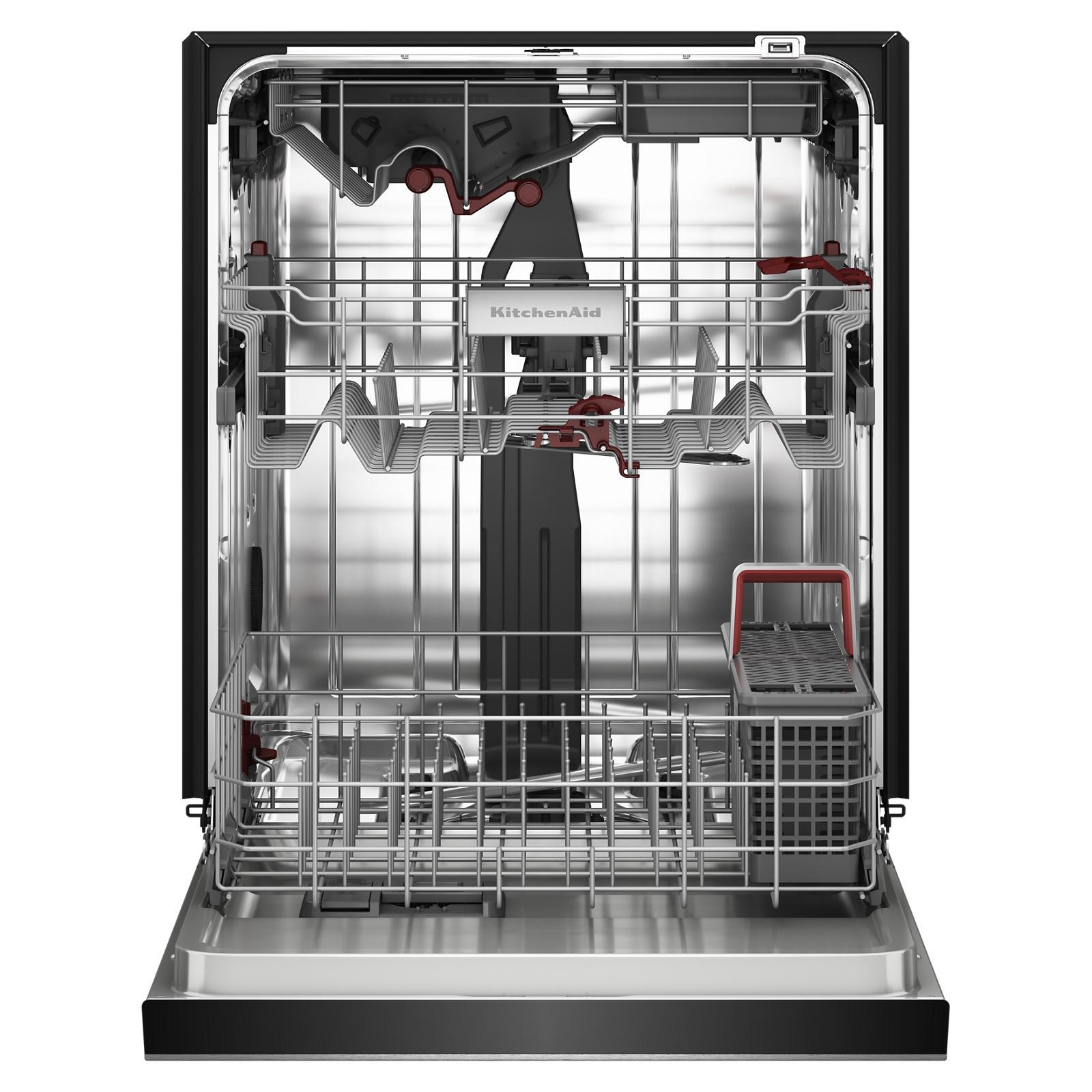 KitchenAid - 44 dBA Built In Dishwasher in Stainless - KDFS424SPS