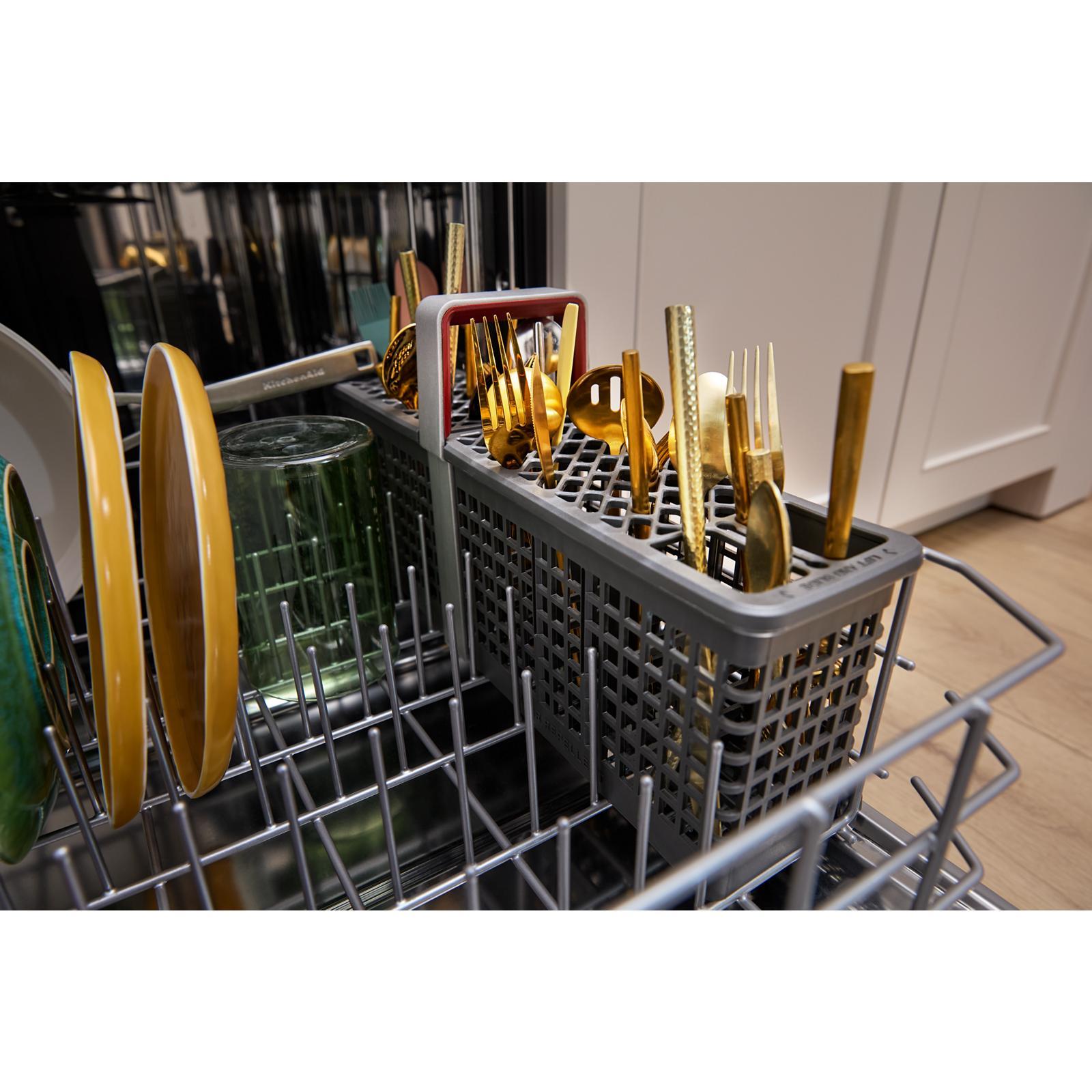 KitchenAid - 44 dBA Built In Dishwasher in Black - KDPS624SBE