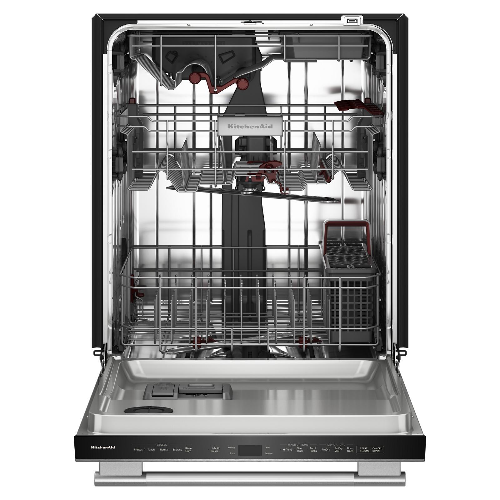 KitchenAid - 44 dBA Built In Dishwasher in Stainless - KDTS624SPS