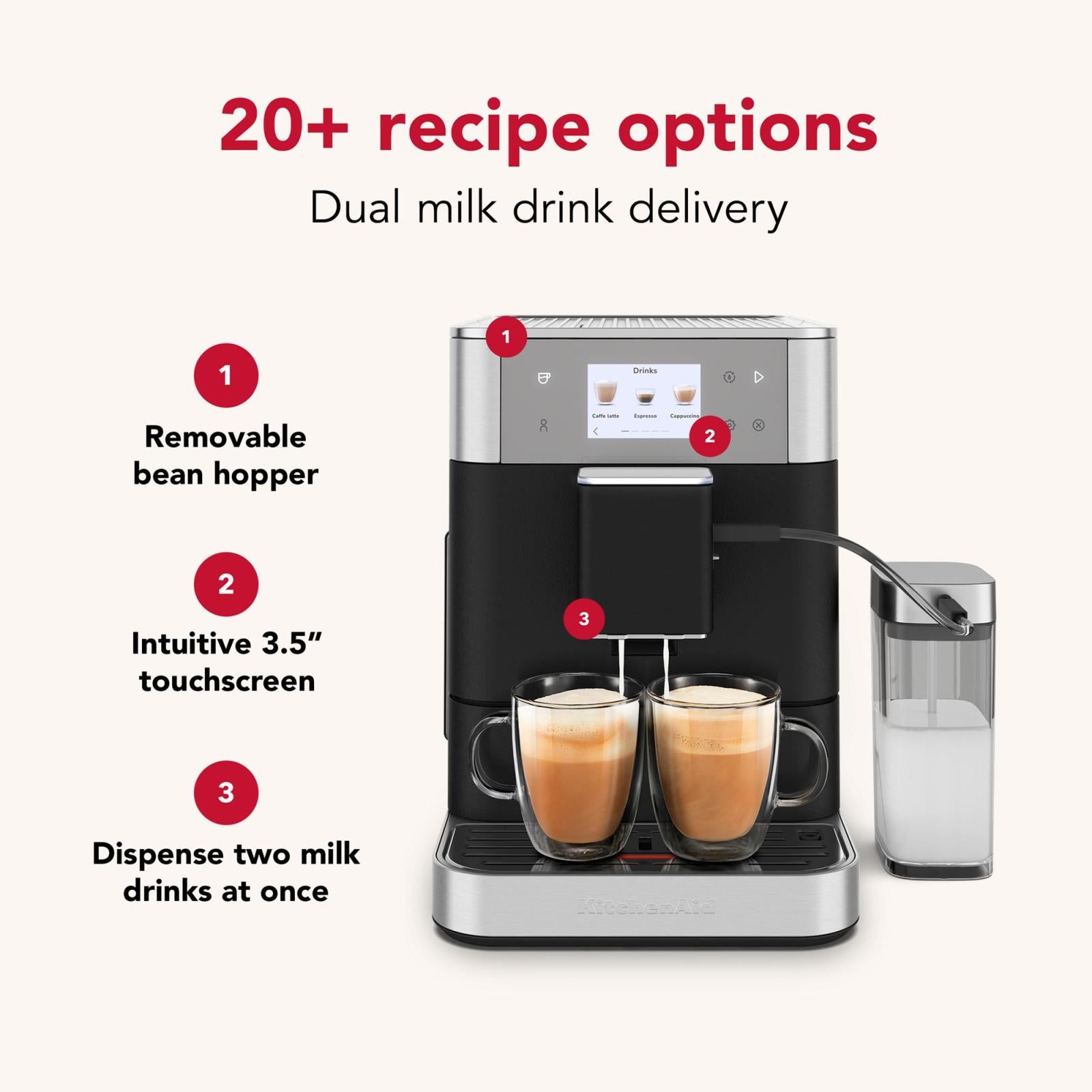 KitchenAid - Countertop KF7 Coffee Maker in Black - KES8557BK