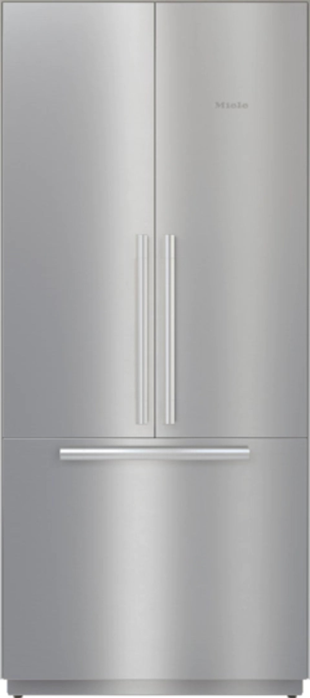 Miele - 35.75 Inch 19.42 cu. ft French Door Refrigerator in Stainless