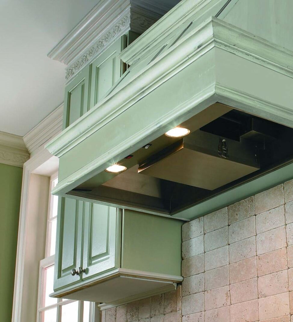 Ventahood - 28.37 Inch 250 CFM Blower Vent in Grey - KH28SLDGS