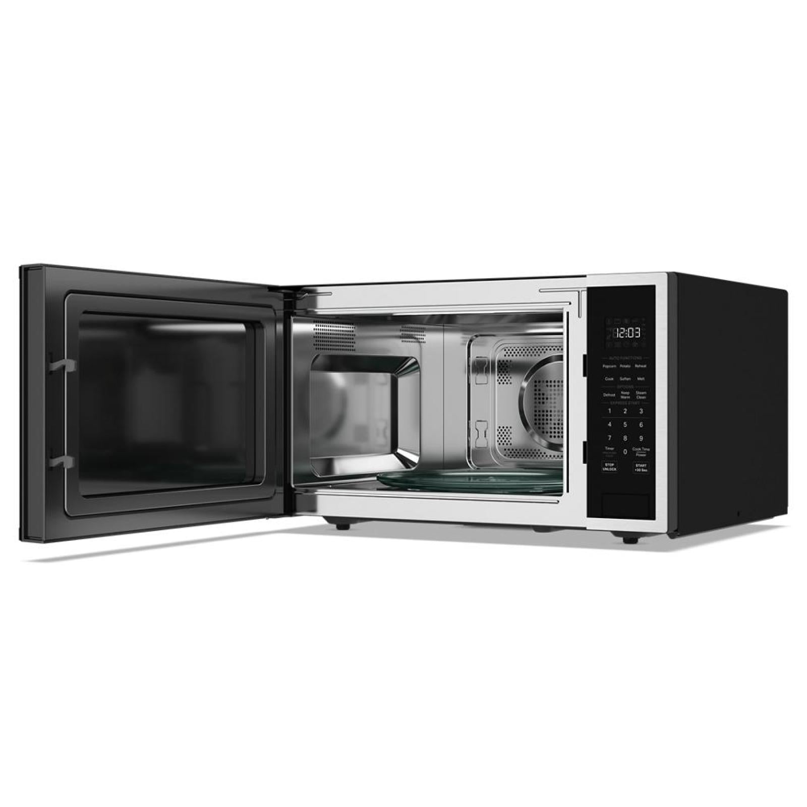 KitchenAid - 1.5 cu. Ft Counter top Microwave in Stainless - KMCS522SPS