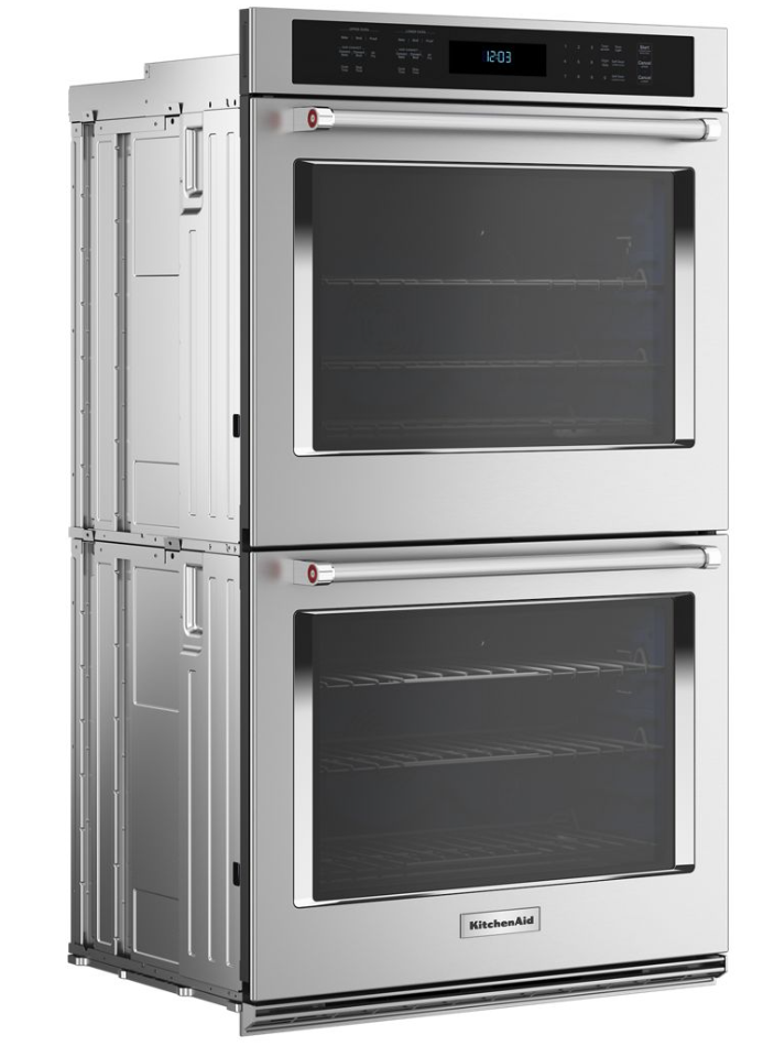 KitchenAid - 10 cu. ft Double Wall Oven in Stainless - KOED530PSS