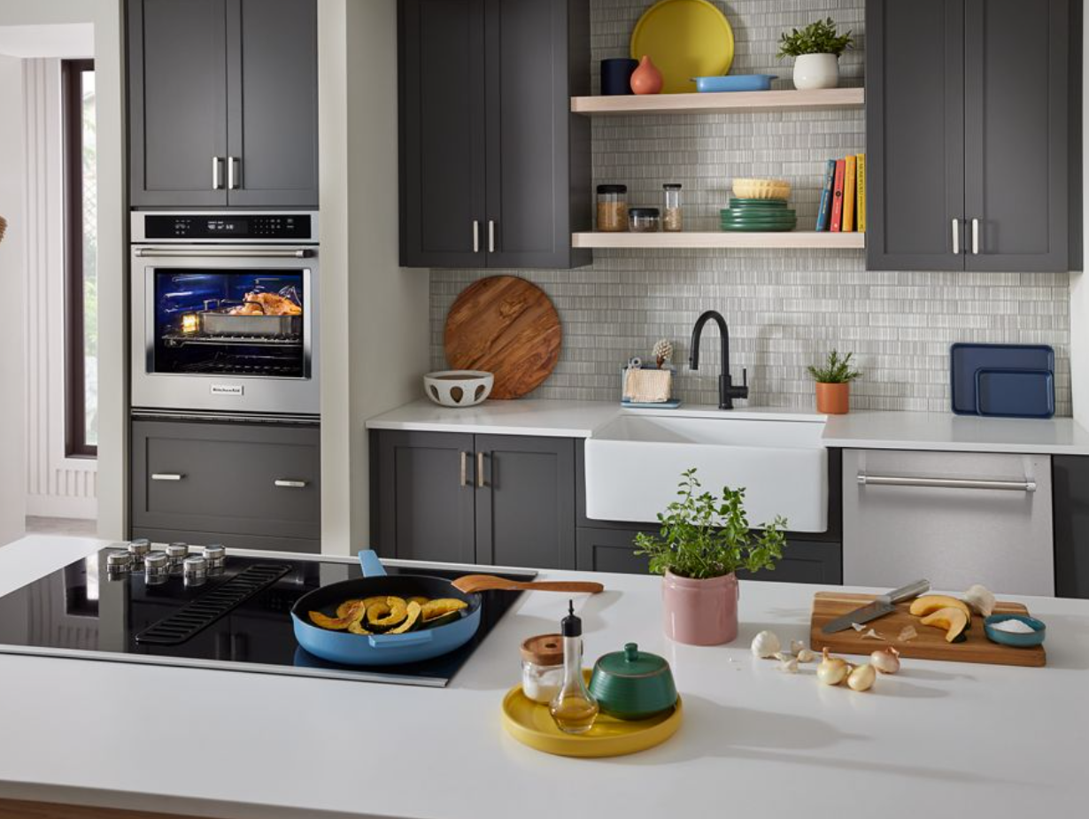 KitchenAid - 4.3 cu. ft Single Wall Oven in Stainless - KOES527PSS