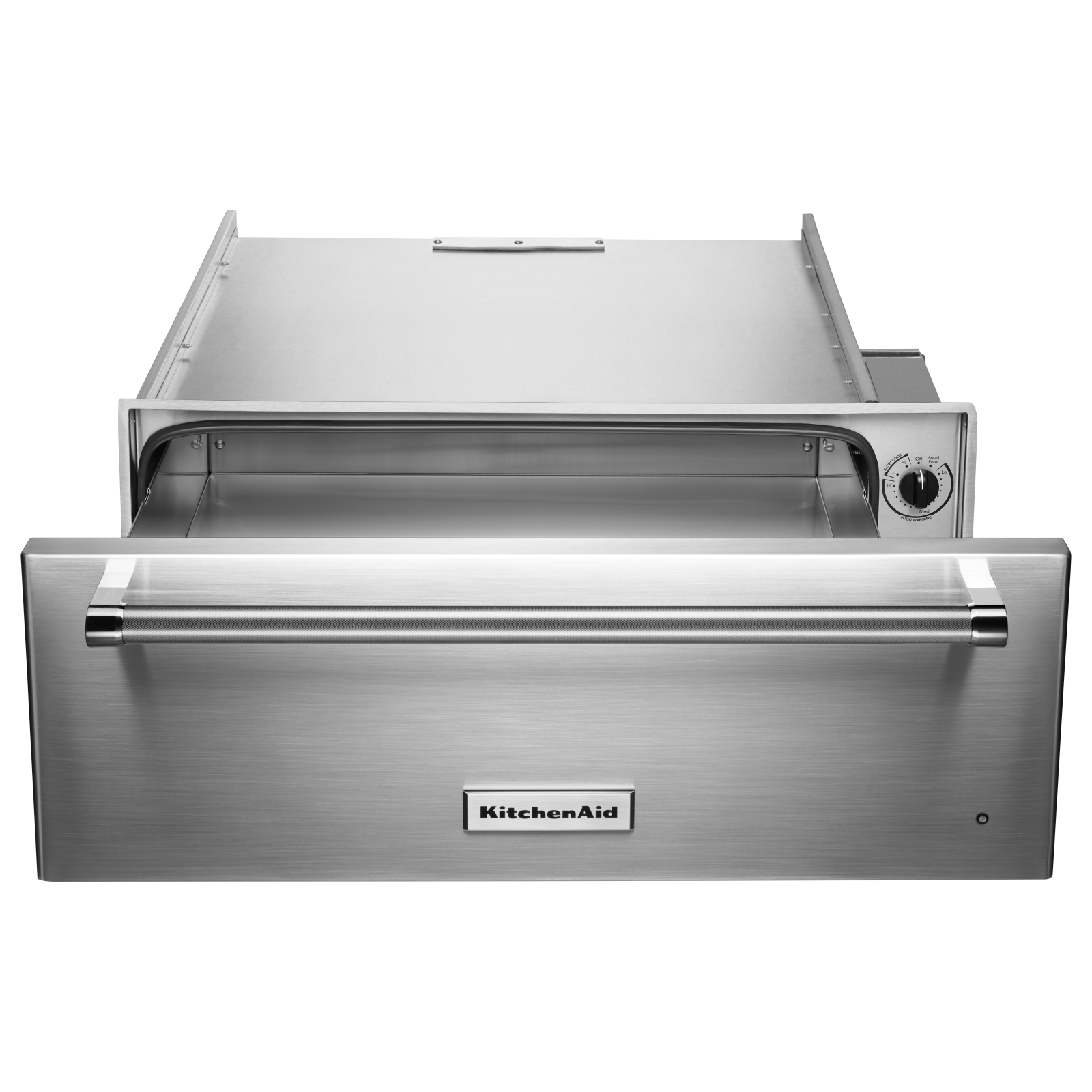KitchenAid - 1.3 cu. ft Warming Drawer in Stainless (Open Box) - KOWT107ESS