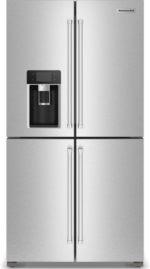 KitchenAid - 36 Inch 19.4 cu. ft French Door Refrigerator in Stainless - KRQC736RPS