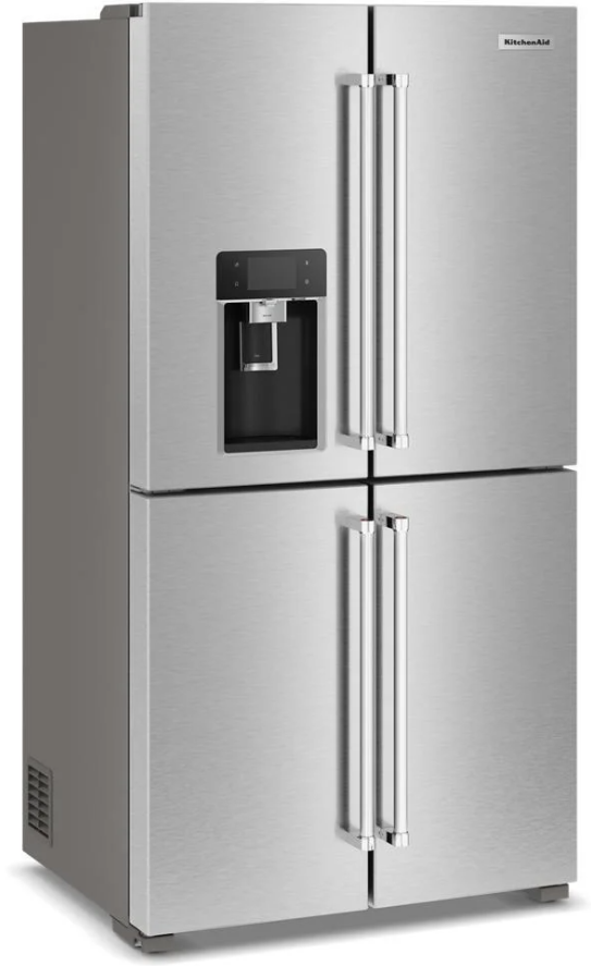 KitchenAid - 36 Inch 19.4 cu. ft French Door Refrigerator in Stainless - KRQC736RPS