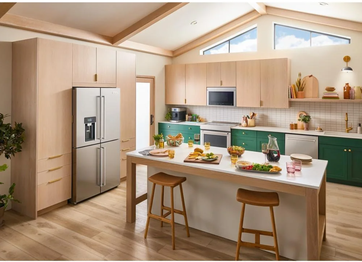 KitchenAid - 36 Inch 19.4 cu. ft French Door Refrigerator in Stainless - KRQC736RPS