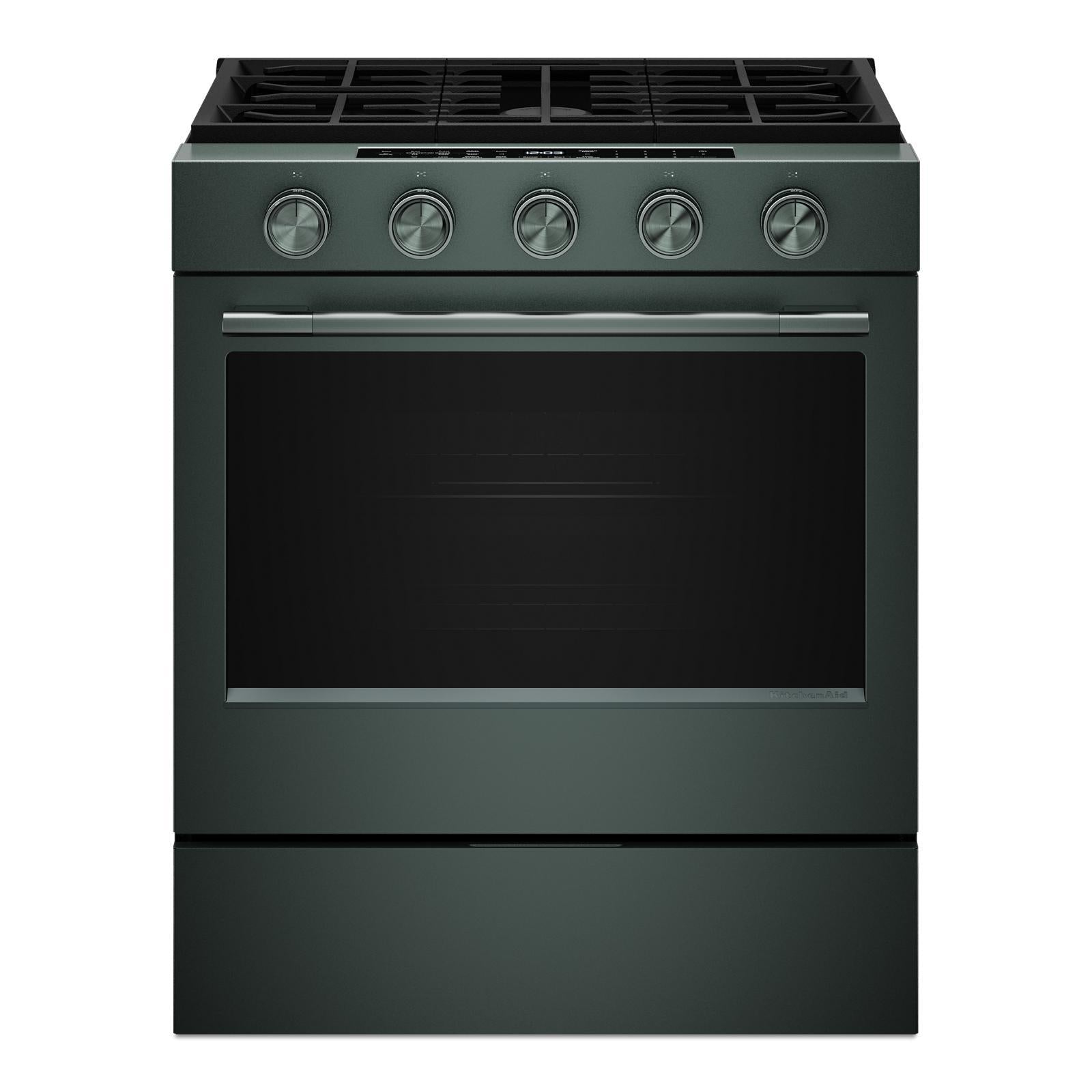 KitchenAid - 5 cu. ft Gas Range in Juniper - KSGS530SJP