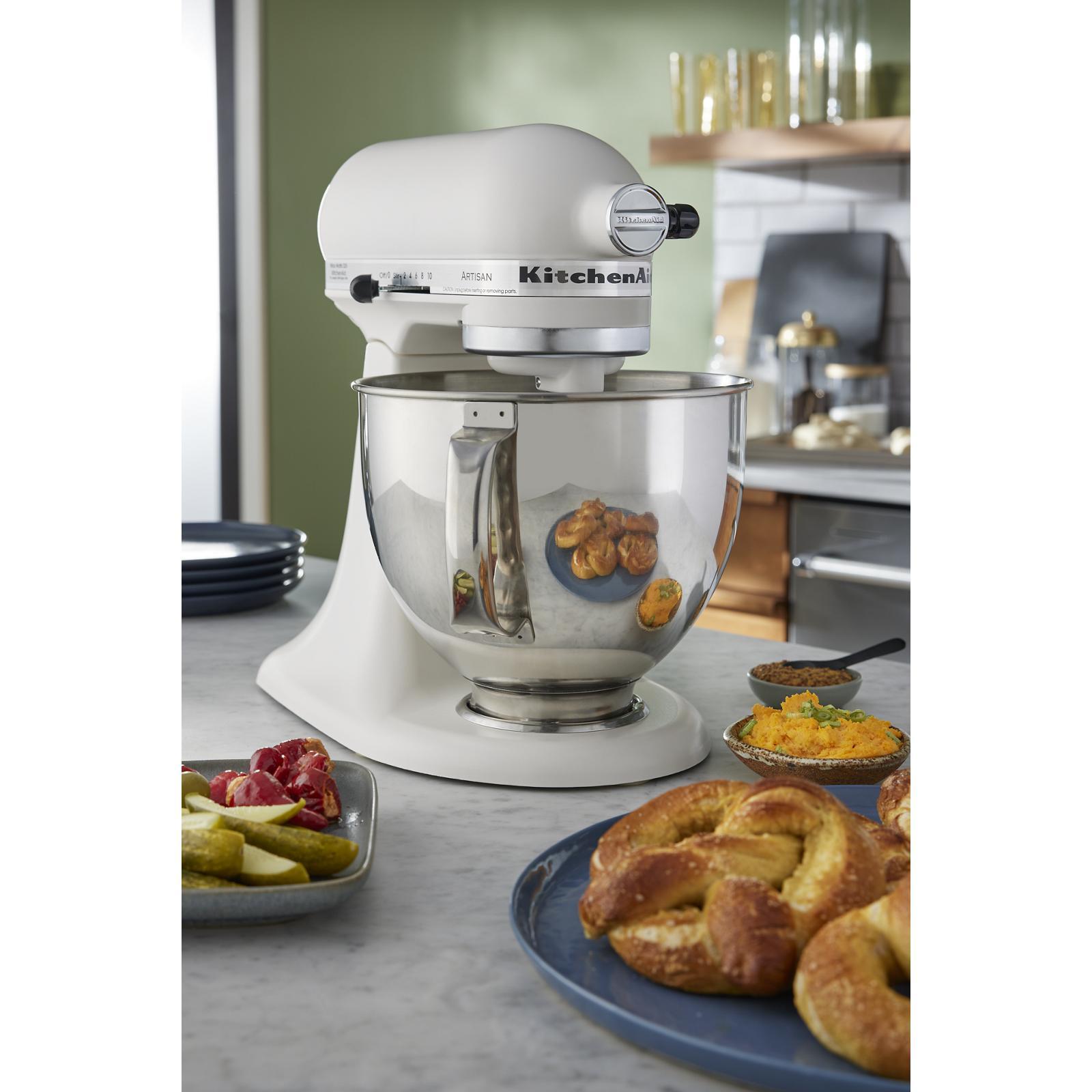 KitchenAid - 5 Quarts Tilt-Head Mixer in Procelain - KSM150PSPL