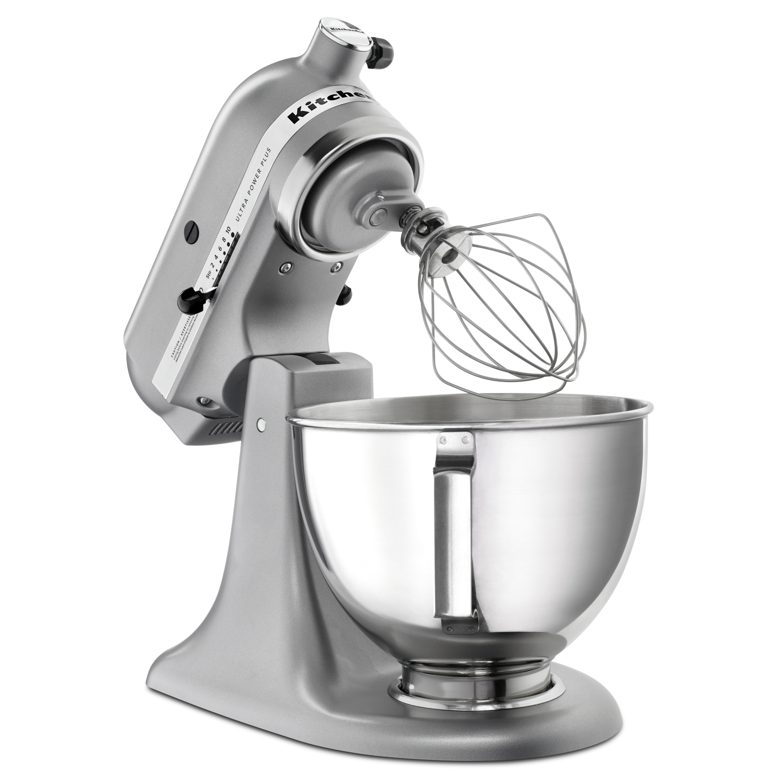 KitchenAid - Ultra Power Plus Series 4.5 Quart Tilt-Head Mixer In Silver - KSM96CU