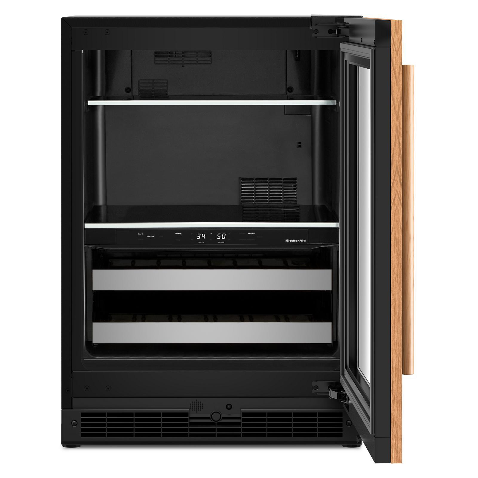 KitchenAid - 24 Inch Undercounter Beverage Centre in Panel Ready - KUBR524SPA