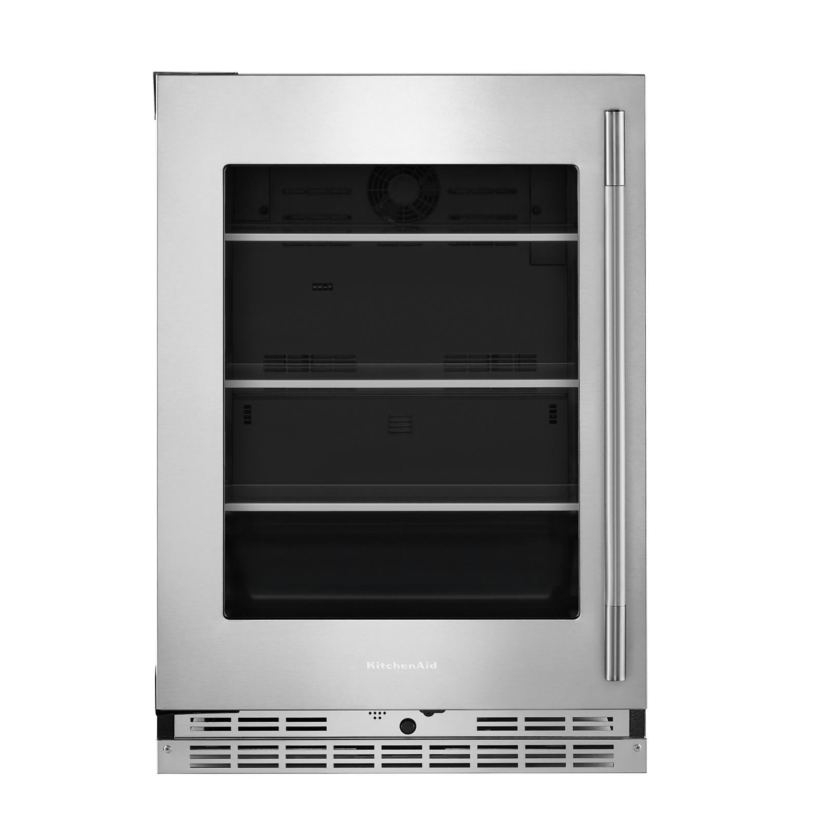 KitchenAid - 24 Inch Undercounter Mini Fridge in Stainless - KURL524SPS