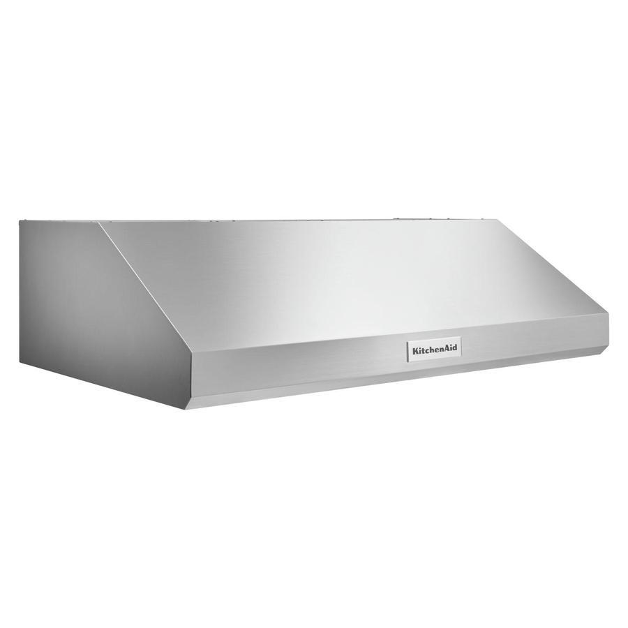 KitchenAid - 36 Inch 585 CFM Under Cabinet Range Vent in Stainless - KVUC606JSS