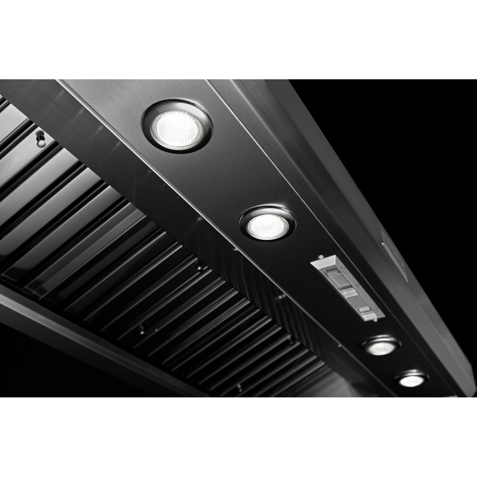 KitchenAid - 36 Inch 585 CFM Under Cabinet Range Vent in Stainless - KVUC606JSS