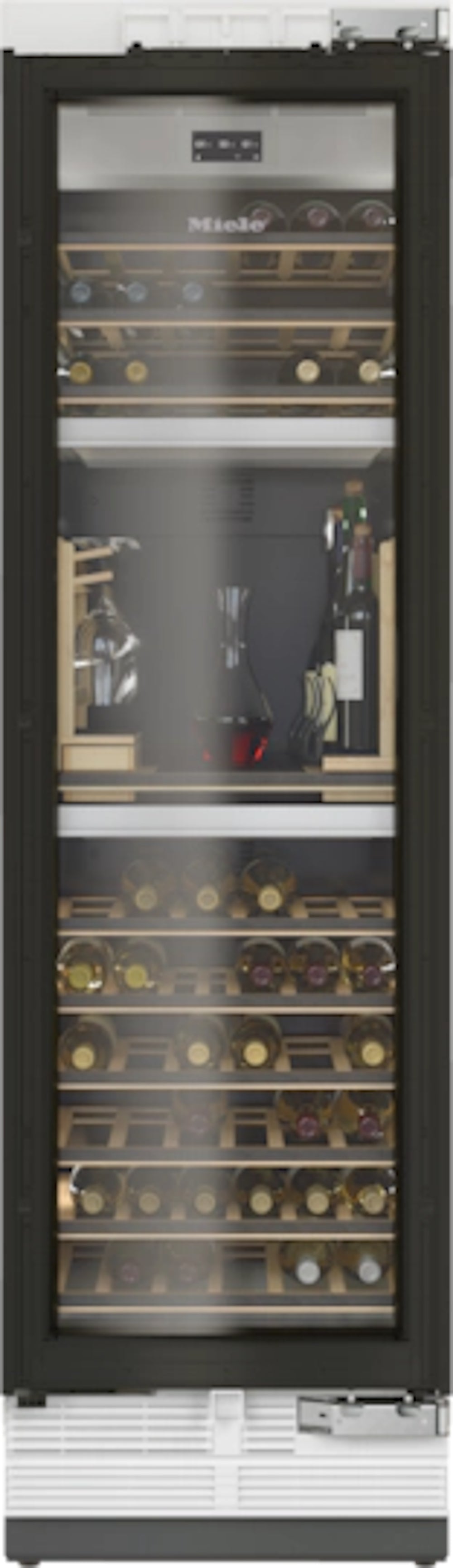 Miele - 23.75 Inch 13.38 cu. ft Wine Fridge Refrigerator in Panel Ready - KWT2662VIS