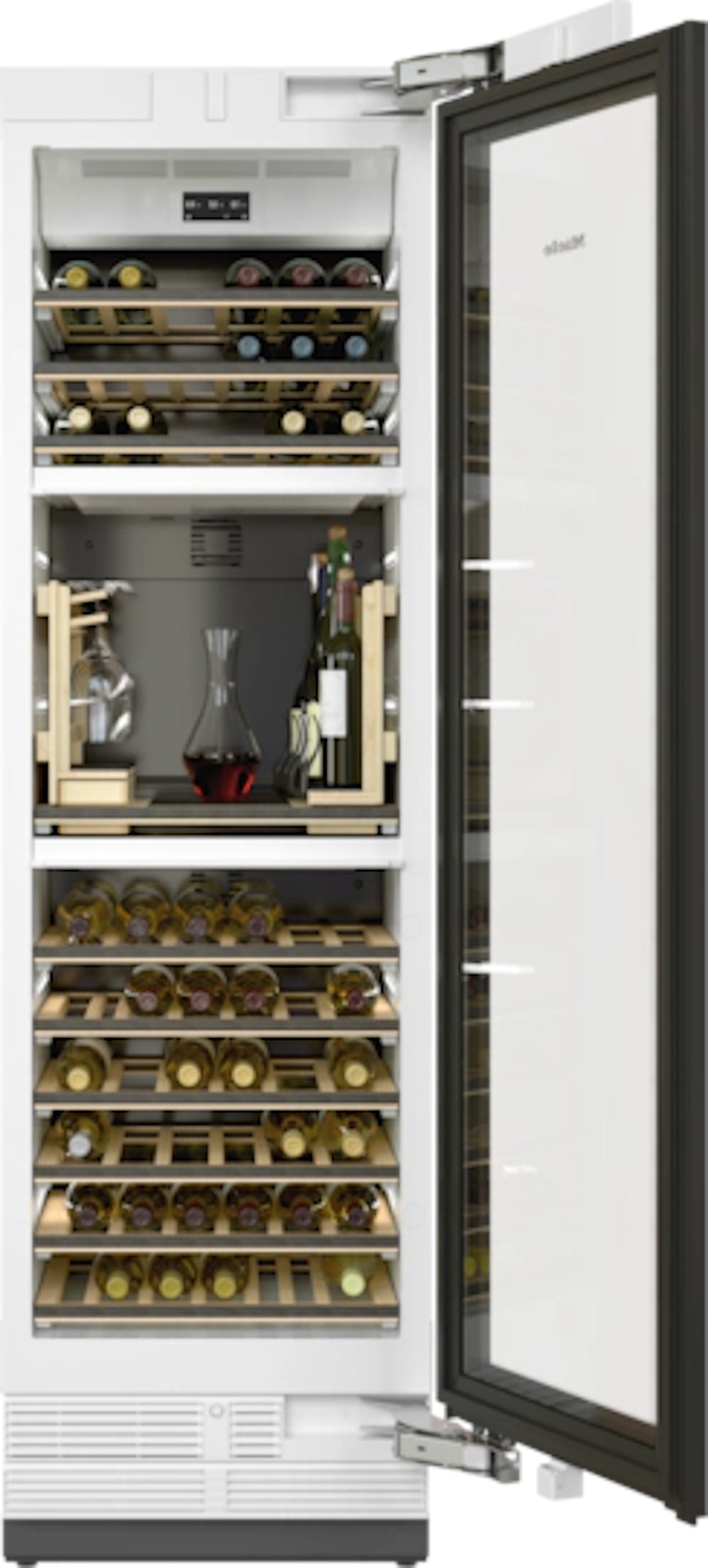 Miele - 23.75 Inch 13.38 cu. ft Wine Fridge Refrigerator in Panel Ready - KWT2662VIS