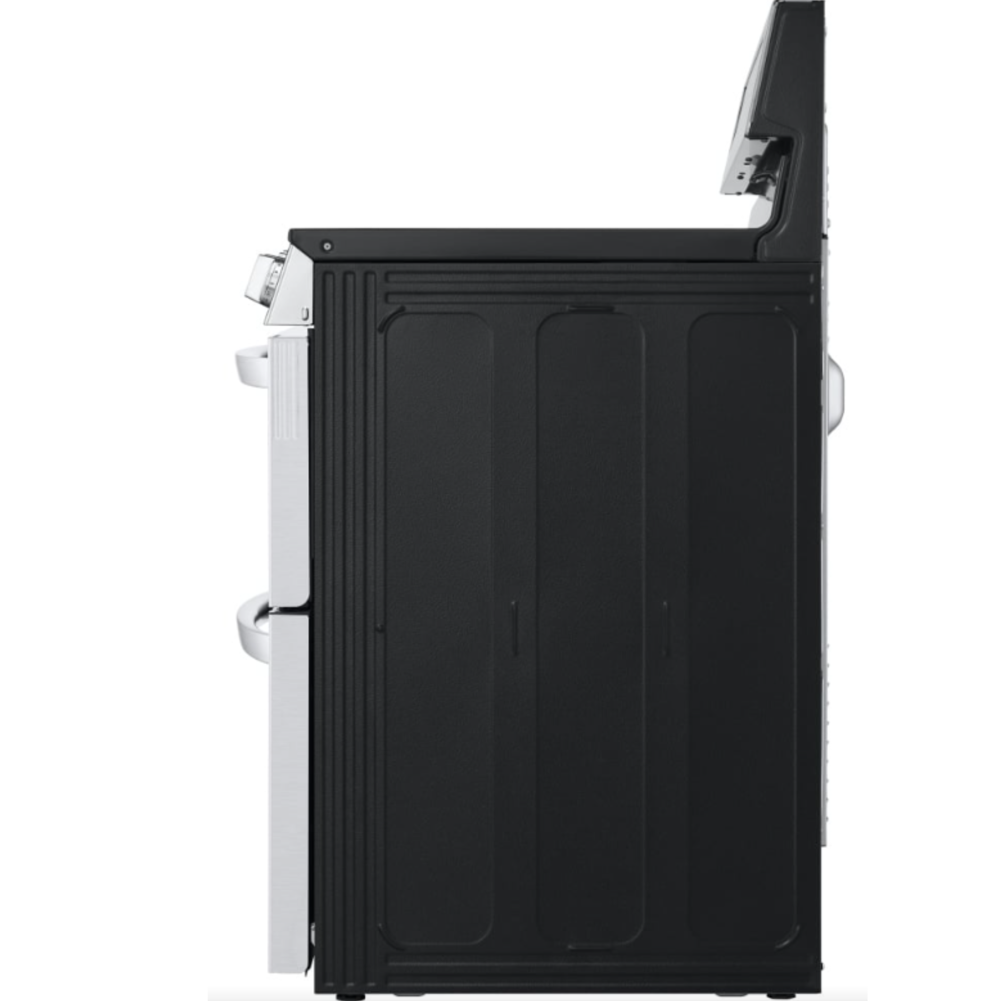 LG - 7.3 cu. ft Electric Double Oven Range in Stainless - LDEL7324SE