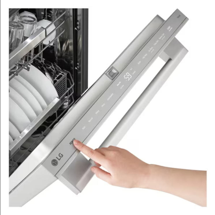 LG - 39 dBA Built In Dishwasher in Stainless - LDNTH862S