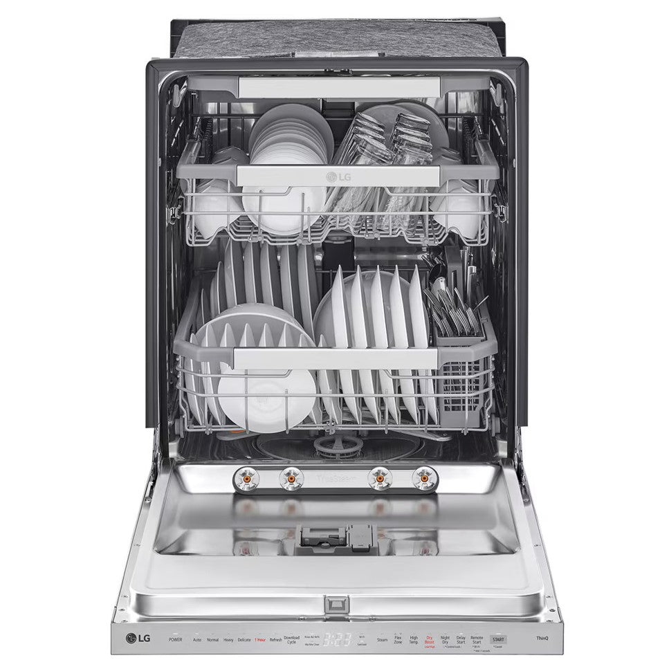 LG - 44 dBA Built In Dishwasher in Stainless - LDPH6762S